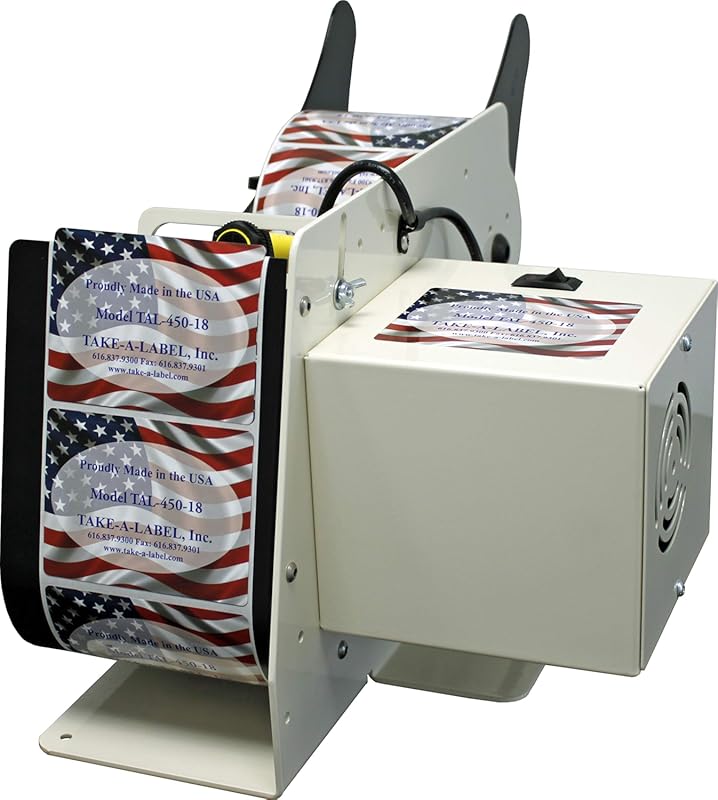Take-a-Label TAL-450 Automatic Label Dispenser Machine with Photo Cell