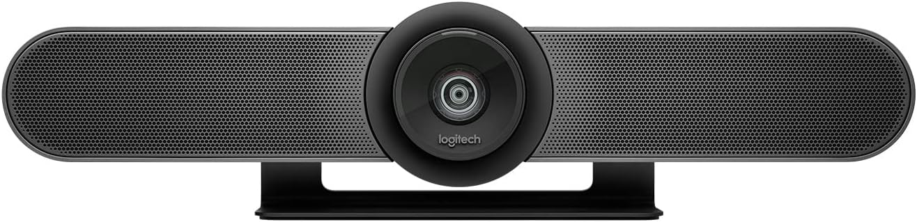 Logitech MeetUp 4K UHD Video Conferencing System with 120° FOV, Integr