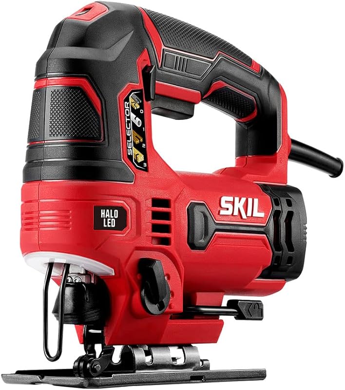 SKIL JS314901 6 Amp Corded Jig Saw, Powerful Tool for Accurate Cuts.