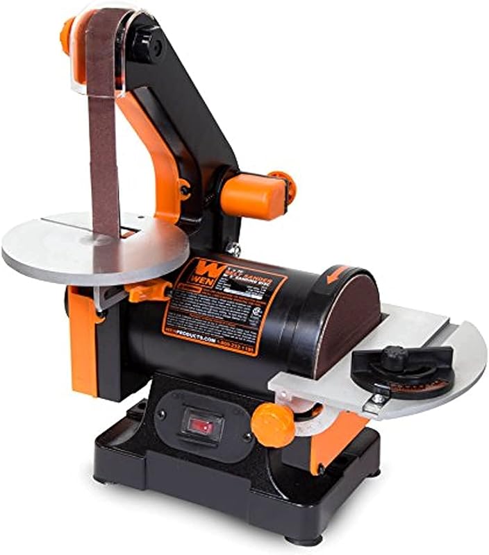WEN 6515T Benchtop Belt and Disc Sander with 1x30-inch Belt and 5-inch