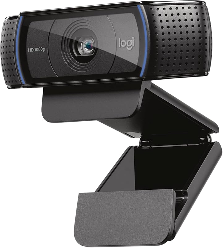 Logitech C920x HD Pro PC Webcam: Full HD 1080p Video, Clear Audio, HD 