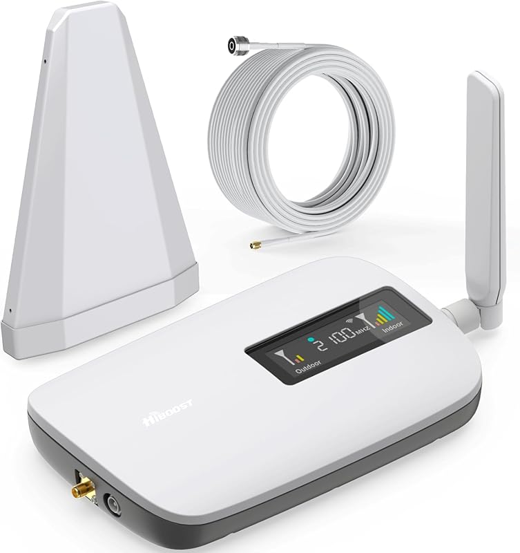 Cell Phone Signal Booster for Home & Office: Boosts 5G 4G LTE for All 