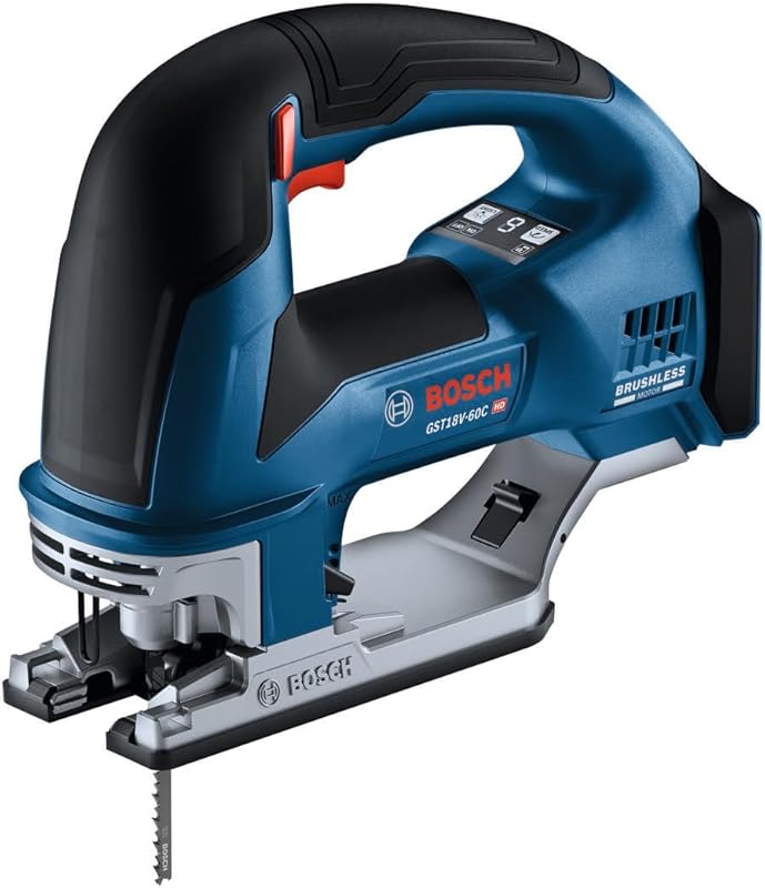 BOSCH GST18V-60CN 18V Brushless Connected Top-Handle Jigsaw with LED L