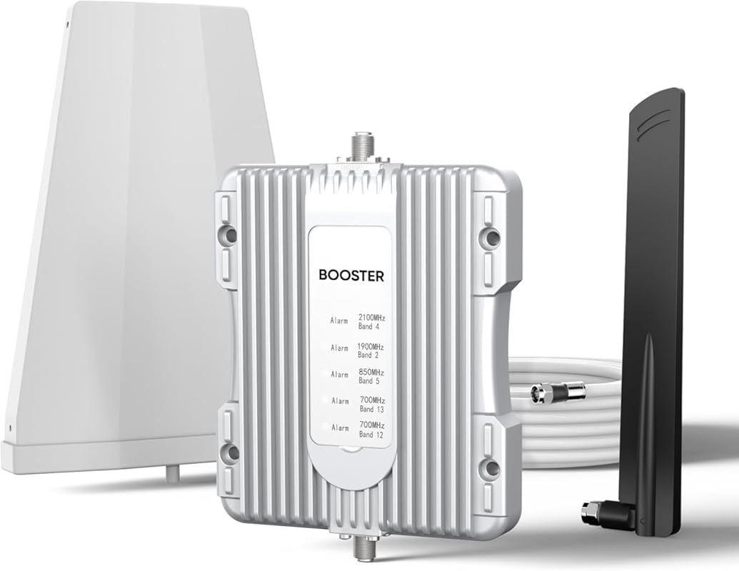 Cell Phone Signal Booster for Home: 3000 sq ft, Boosts 5G 4G LTE for A