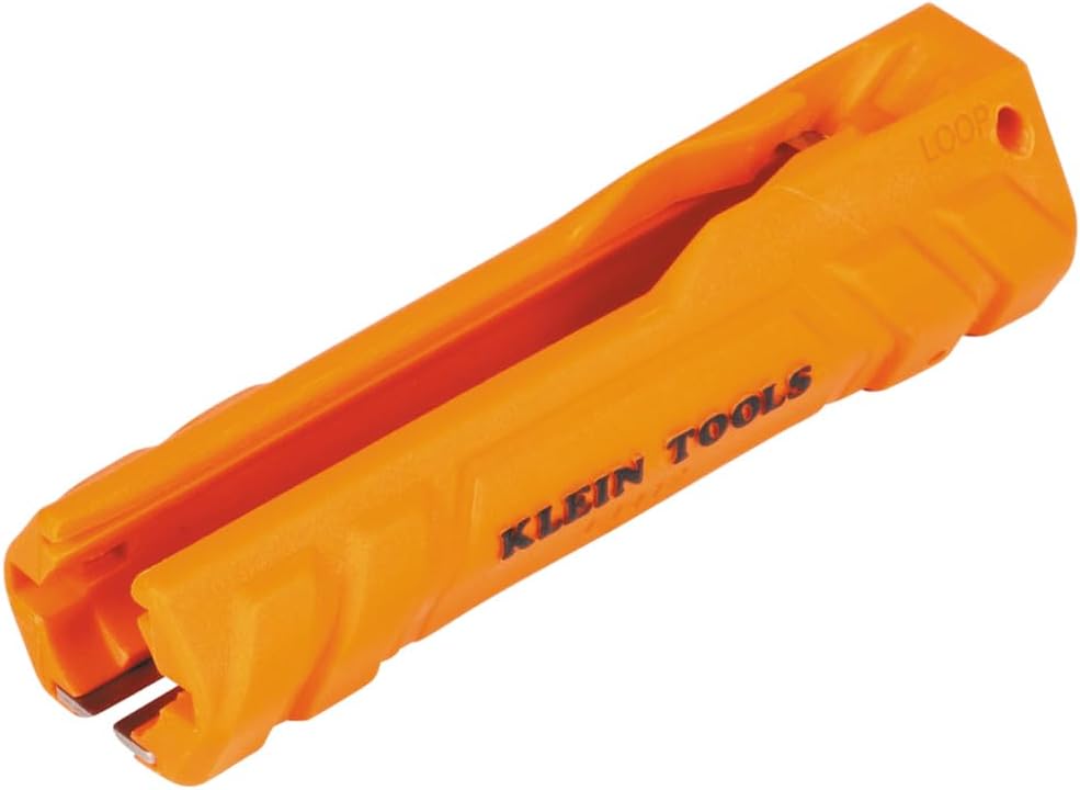 Klein Tools L1412 5-in-1 Cable Stripper for 12-14 AWG, NM Romex Ripper