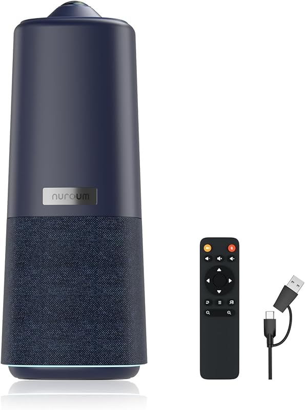 NUROUM 360 Pro All-in-One Conference Room Camera with 3 AI Video Modes