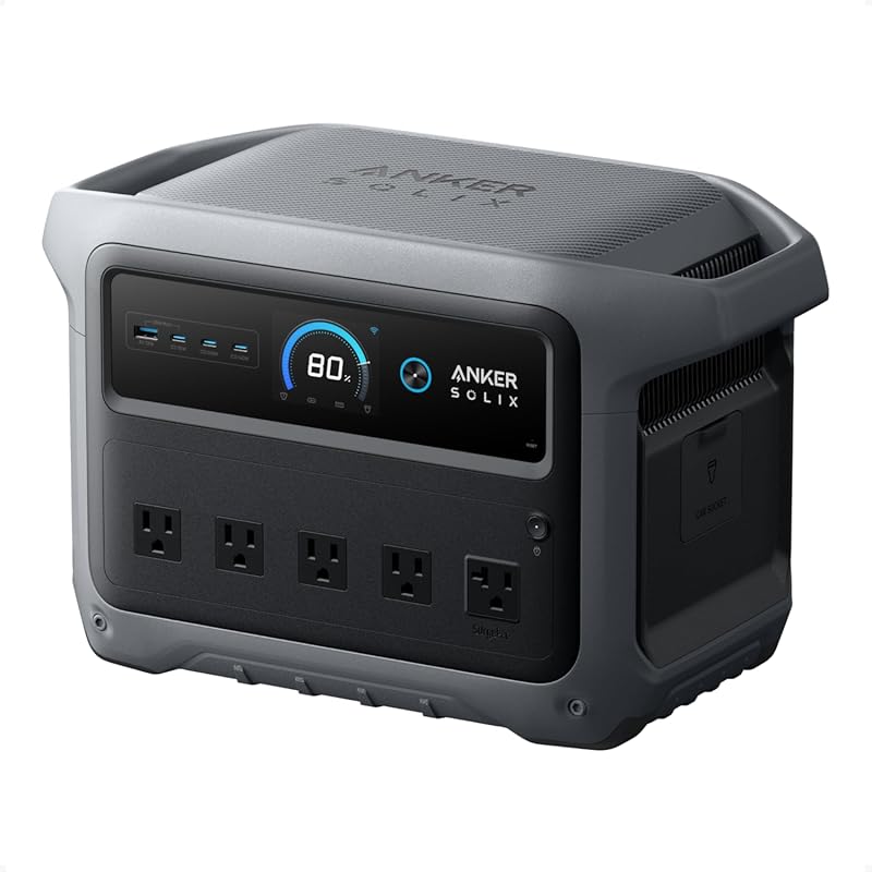 Anker SOLIX C1000 Gen 2 Portable Power Station, 1024Wh LiFePO4 Solar G